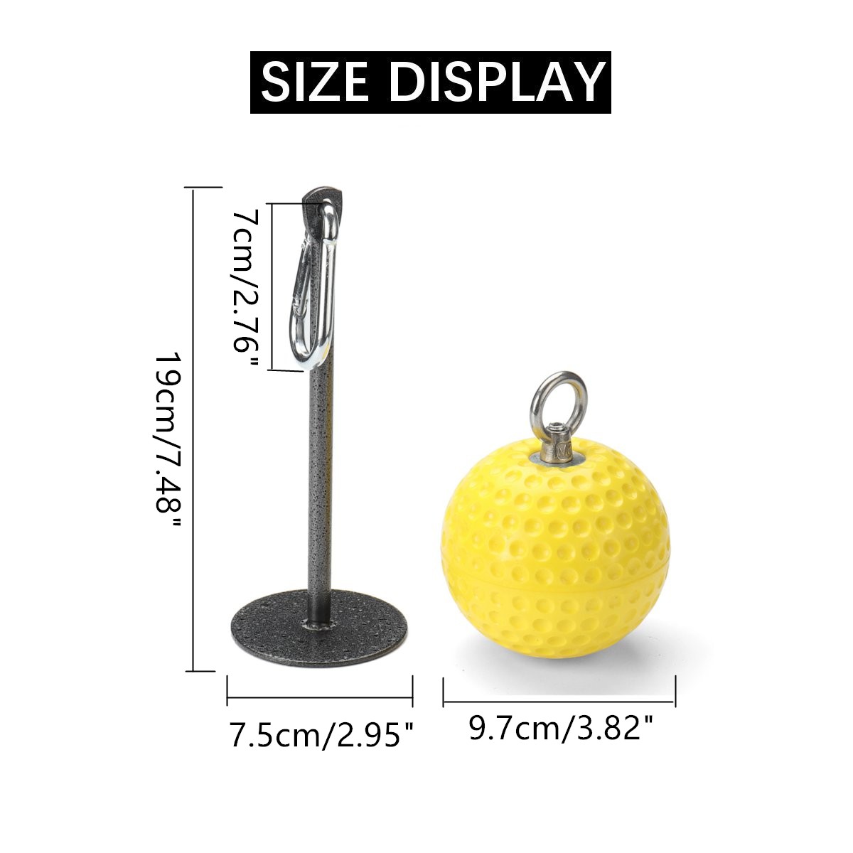 97mm Ball Iron Sheet Holder Barbell Disk Loading Rack Weight Lifting Bracket Home Fitness Muscle Exercise Tools